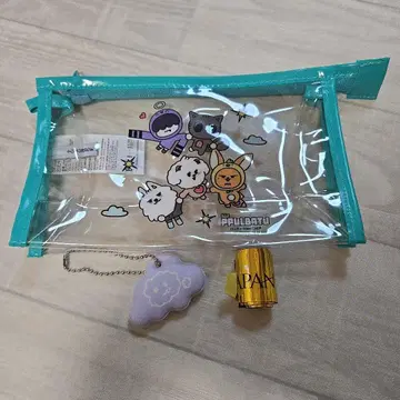 TXT 뿔바투 클리어 파우치 용문 팬춘 밤굿 다고냥