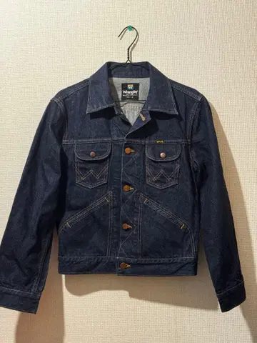 새상품급 Wrangeler 124 MJ형 데님 자켓