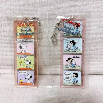 PEANUTS 코믹 아크릴 키링 75th