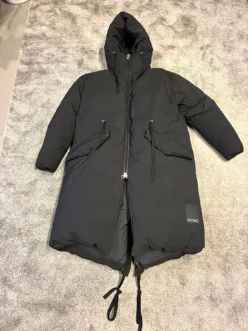 OAMC 블랙 롱 다운 자켓