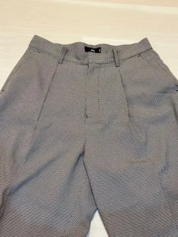 HARE 테이퍼드 팬츠 하운드투스 체크 패턴