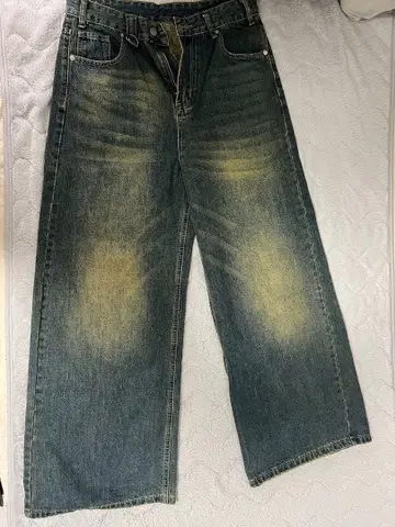 데님 팬츠 가공 포함