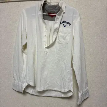 Callaway 화이트 긴팔 셔츠