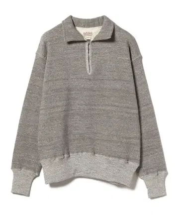 WAREHOUSE 하프 지퍼 맨투맨 사이즈 44 그레이