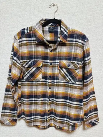 MAYER 체크 무늬 플란넬 셔츠