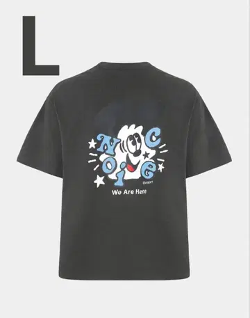 NOICE x VERDY VICK T-SHIRT CHARCOAL