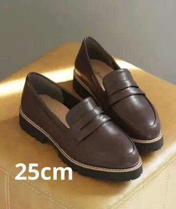 4E 와이드 빅 사이즈 통굽 로퍼