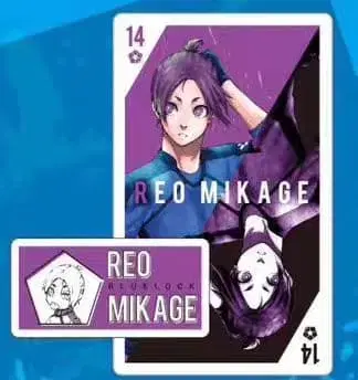 블루 록 시크릿 이름 에고 컬렉션 아크릴 네임 배지 미카게 레오