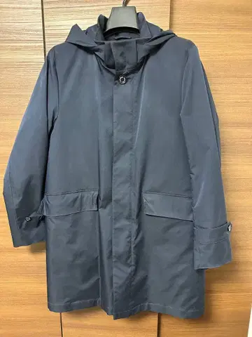 매킨토시 철학 트로터 코트 네이비 40