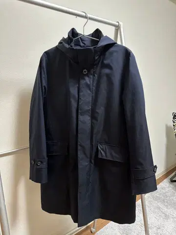 [ 새상품급 ] 매킨토시 철학 트로터 코트 네이비 40