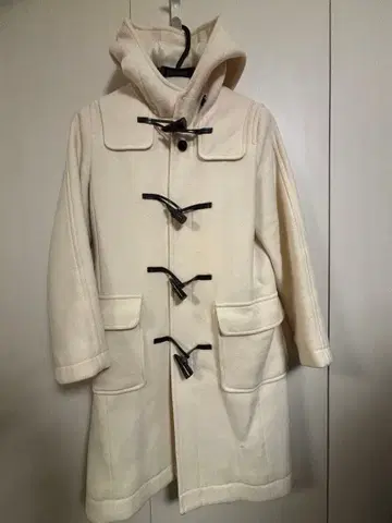 UNITED ARROWS 더플 코트 크림색 사이즈 38 일본제