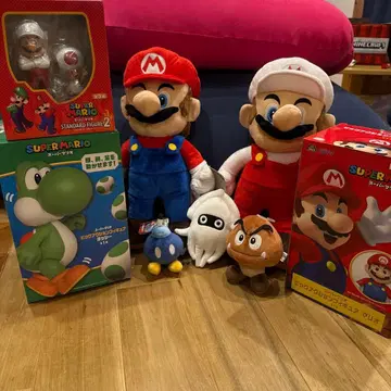슈퍼 마리오 봉제 인형 피규어 세트