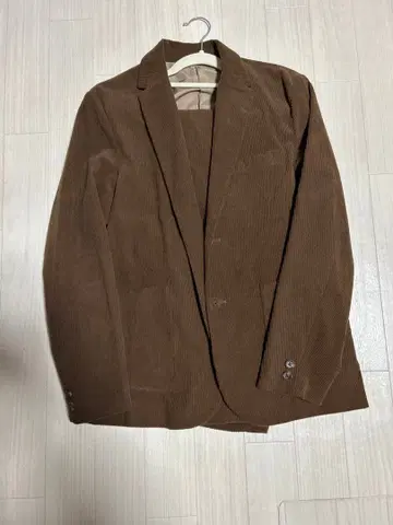 INHERIT 코듀로이 브라운 자켓