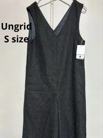 [ 새상품 ] Ungrid 살로펫 그레이 글렌체크 S 사이즈