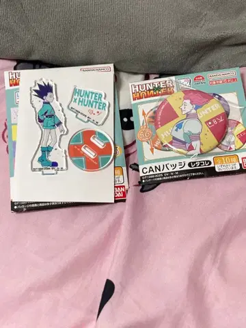 HUNTER x HUNTER 곤 히소카 레타콜레 아크릴 스탠드 배지