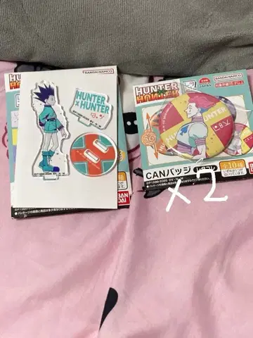 HUNTER x HUNTER 곤 히소카 레타콜레 아크릴 스탠드 배지