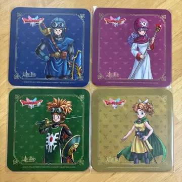 [ 4종 ] 루이다의 술집 코스터 드래곤 퀘스트 2 컴프 사마르트리아