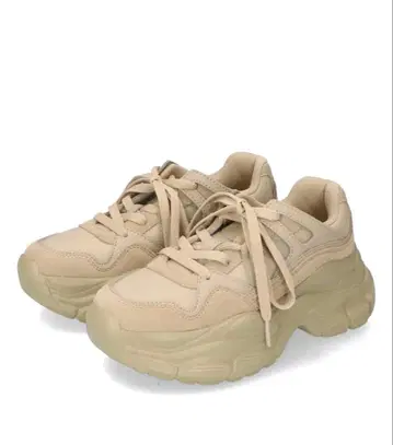 오리엔탈 트래픽 나일론 테이프 통굽 스니커즈 베이지 25.0