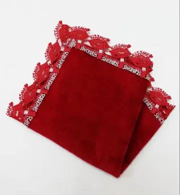 미개봉 새상품 근택 레이스 KISSME 콜라보 이세한 타월 손수건