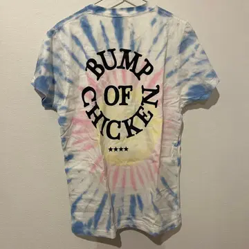 BUMP OF CHICKEN 타이다이 패턴 T셔츠 S