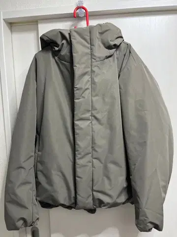 무인양품 워셔블 솜 후드 자켓 M 다크 모카 브라운