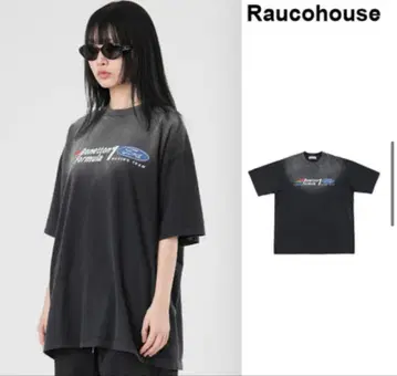새상품급 Raucohouse(라우코하우스) 반팔 T셔츠 그라데이션 한국