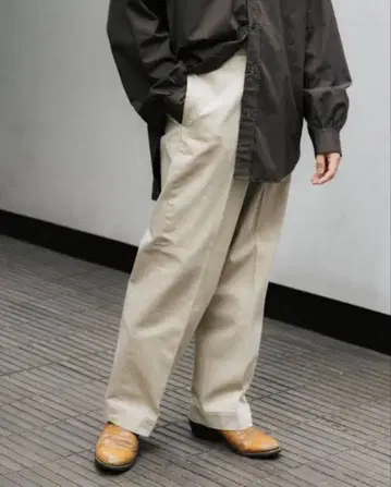 [ 미사용 ] <L'ECHOPPE> LE / 엘이 치노 팬츠