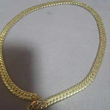 뜨개질 디자인 골드 목걸이 28g 750