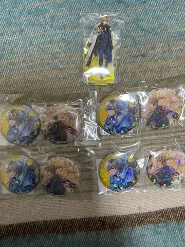 꿈 왕국과 잠자는 100명의 왕자님 꿈100 캔뱃지 아크릴 스탠드 키엘