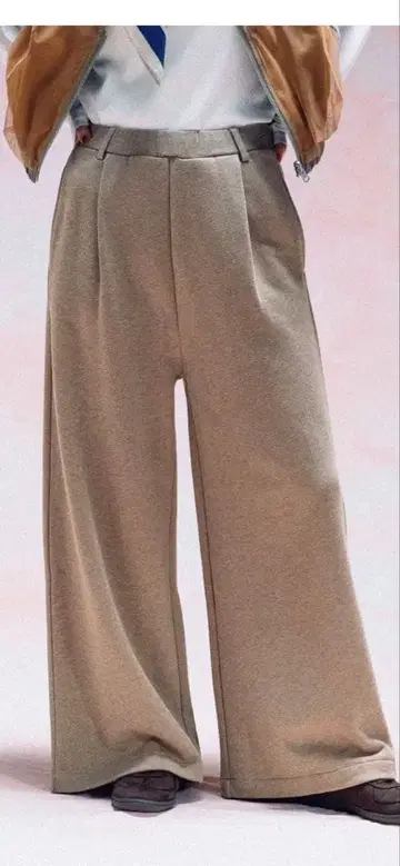 턱 스웨트 팬츠 AW LEPSIM 브라운