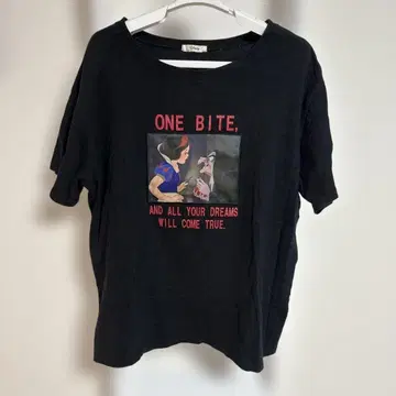 디즈니 백설공주 티셔츠