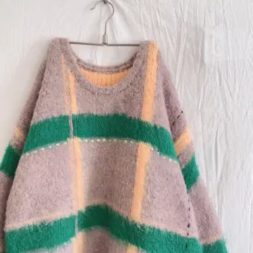 PAMM 투명한 공기 체크 니트