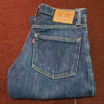 스컬진스 5010XX 26인치 가죽 패치 히든 리벳 셀비지