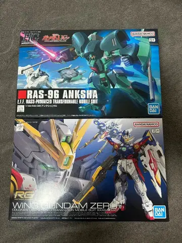 RG 1/144 윙건담 제로 HGUC 1/144 앙크샤