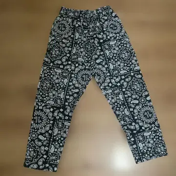 Cookman 반다나 패턴 팬츠 M 사이즈