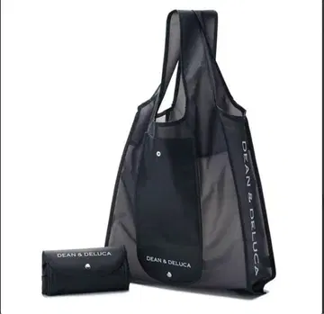 DEAN & DELUCA 쇼핑백 클리어 블랙