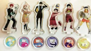 아크릴 스탠드 6 캐릭터 세트 약 10cm