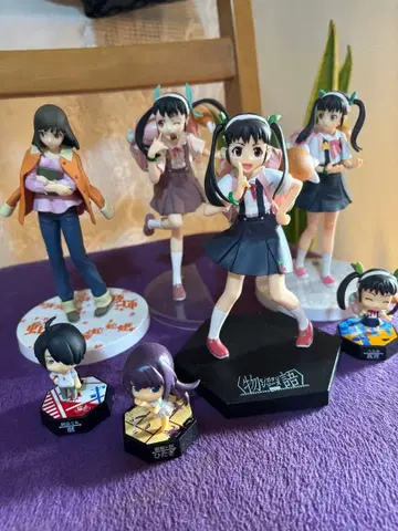 1번 복권 바케모노가타리 시리즈 (상자 없음) 7인 세트