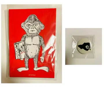 더 크로마뇽즈 특전 배지 엽서 세트