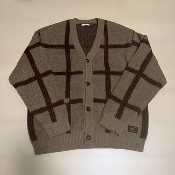 BAYFLOW 부클레 패턴 가디건