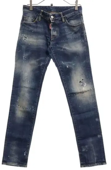 DSQUARED2 (디스퀘어드) 데미지 가공 워시 데님 팬츠