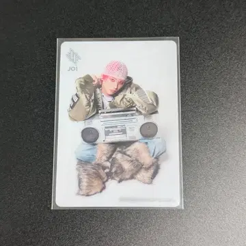 JO1 카와시리 렌 HMV 점포 특전 클리어 트레이딩 카드