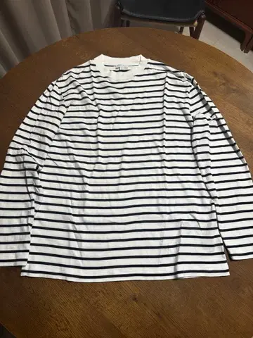 영국제 정가 18,260엔 [선스펠] 고품질 수피마 코튼 보더 티셔츠