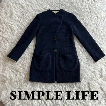 [ 새상품급 ] SIMPLE LIFE 보아 노카라 하프 코트
