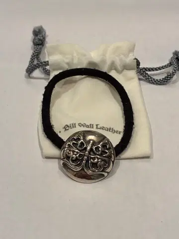 Bill Wall Leather 실버 머리끈