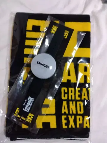 Da-iCE EntranCE 팔찌 라이트 응원봉 페이스 타월