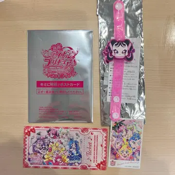 너와 아이돌 프리큐어 영화 특전 세트