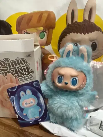 [정품] POPMART LABUBU 라부부 에너지 HOPE 스카이블루