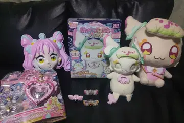 아이돌 하트 브로치 & 눈 반짝반짝 프리룬 등 5종 세트