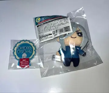 가정교사 히트맨 REBORN! 히코쿠지 스쿠알로 봉제 인형 네임 배지